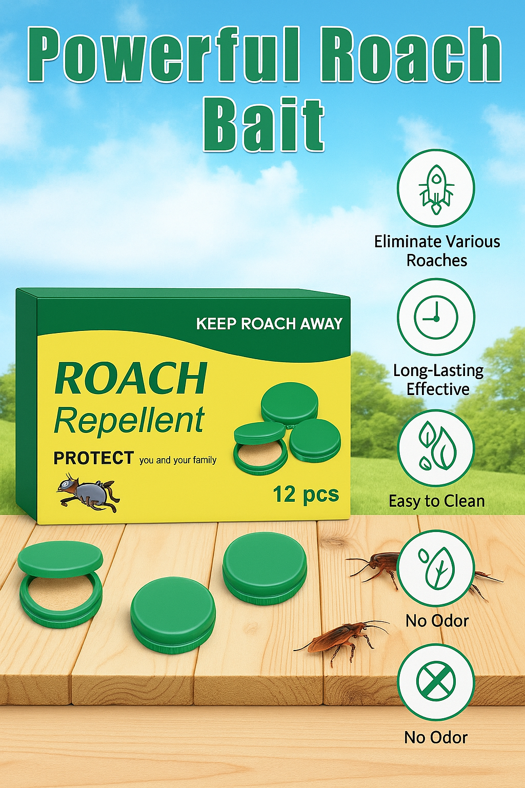 Cockroach Killer Gel (Buy 1 Get 1 free)